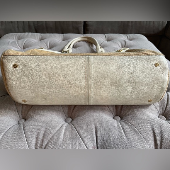 Tory Burch Raffia Tote Shopper Bag - Picture 11 of 11